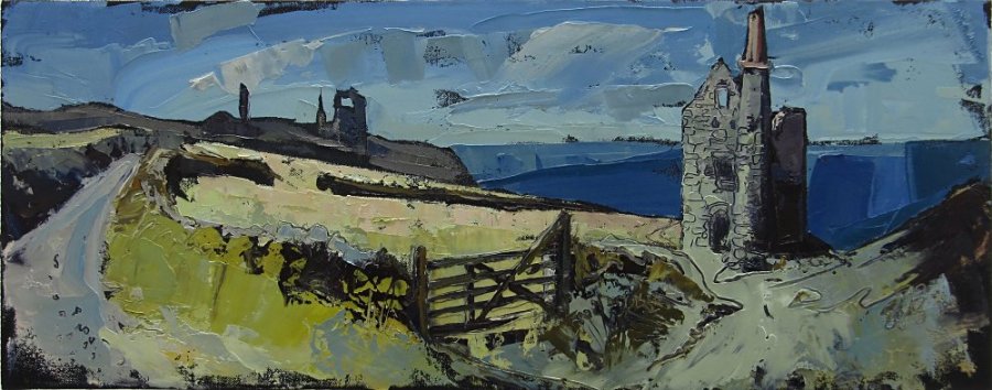 Susan Isaac - West Wheal Owles & Wheal Edward Engine Houses (2010)