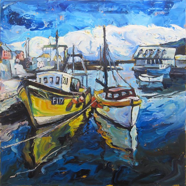 791 Susan Isaac - The Harbour at Mevagissey