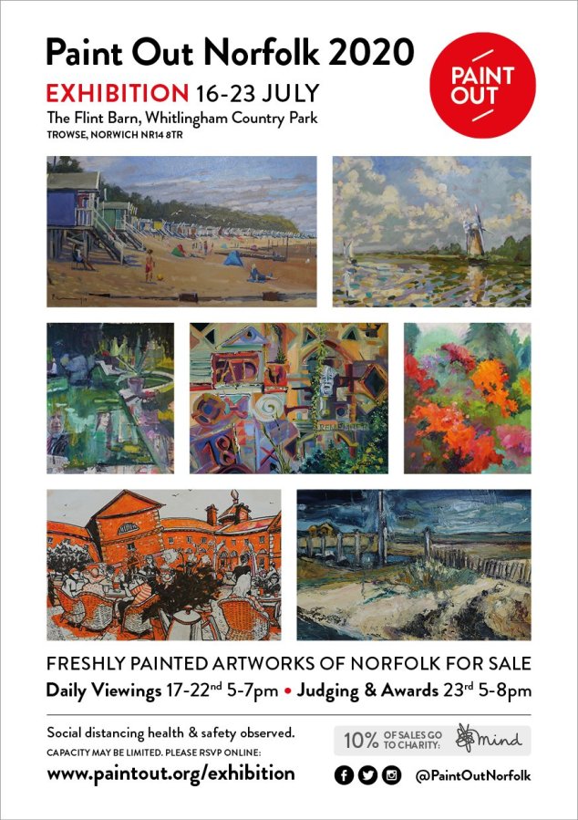 Paint Out Norfolk poster