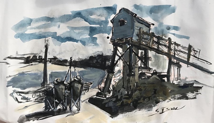 Susan Isaac - Measuring the Tide (Wells-next-the-Sea)