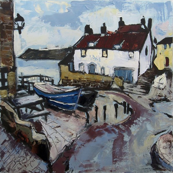 Susan Isaac - The Dock and Old Coastguard Station, Robin Hood's Bay (2012)