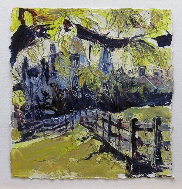 Susan Isaac - Southwell Minster from Hill House Field