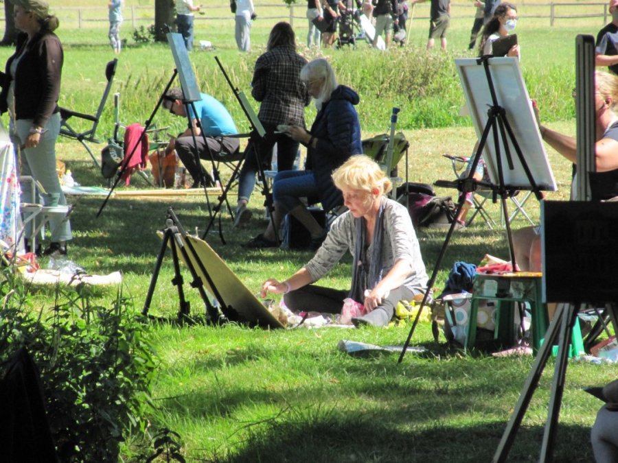 Susan Isaac at West Wycombe Sky Arts