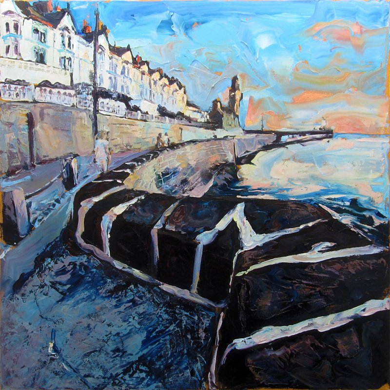 Susan Isaac - Towards the Evening Light, Porthleven