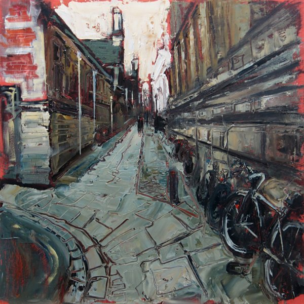 Susan Isaac - Senate House Passage from Trinity Lane Cambridge