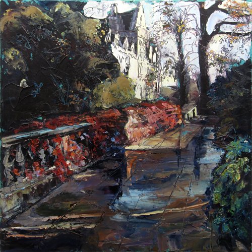 Susan Isaac - Broad Walk & Christ Church Meadow Building, Oxford