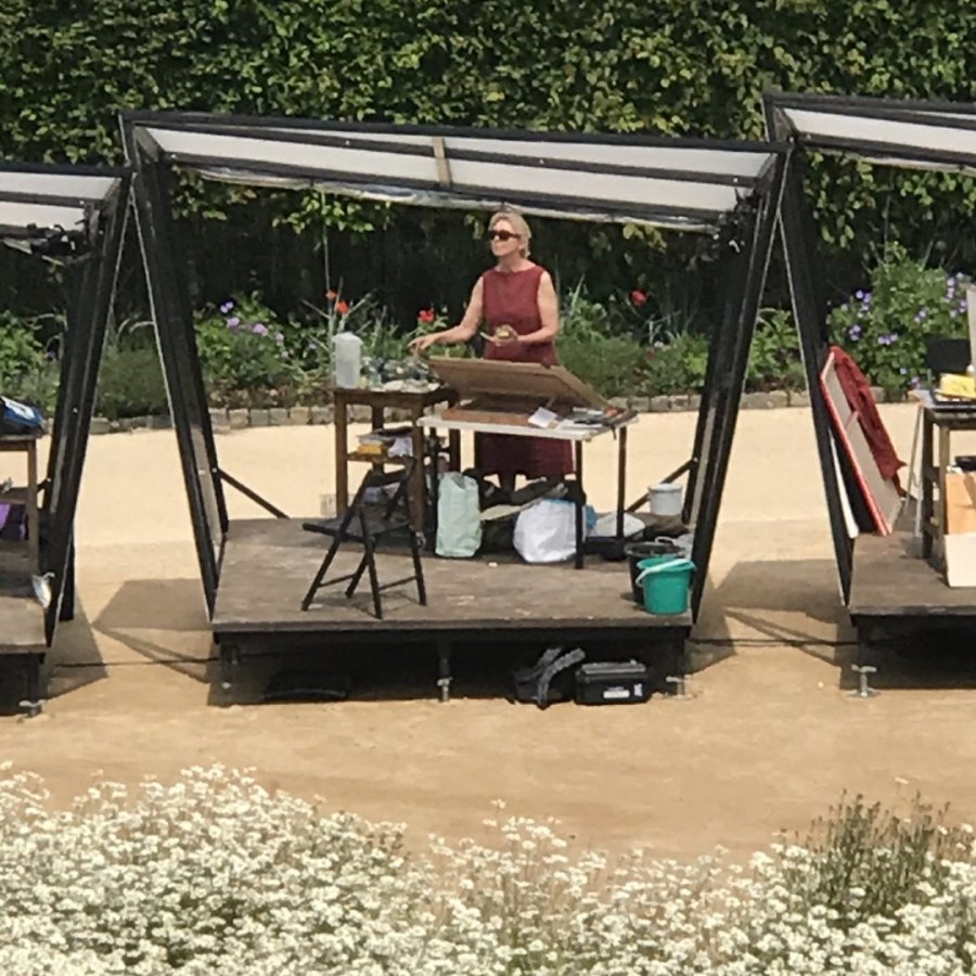 Susan Isaac - in LAOTY pod at Eden Project