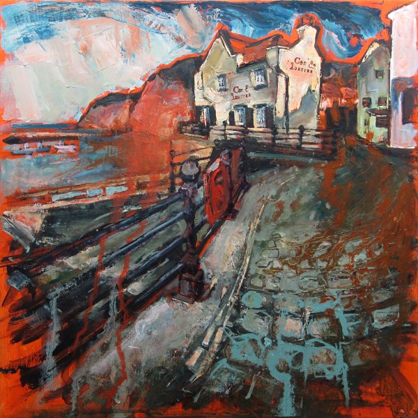 Susan Isaac - The Cod & Lobster at Staithes