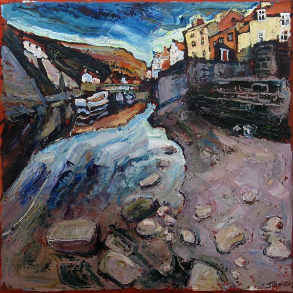 Susan Isaac - Ebbing Tide, Staithes Beck