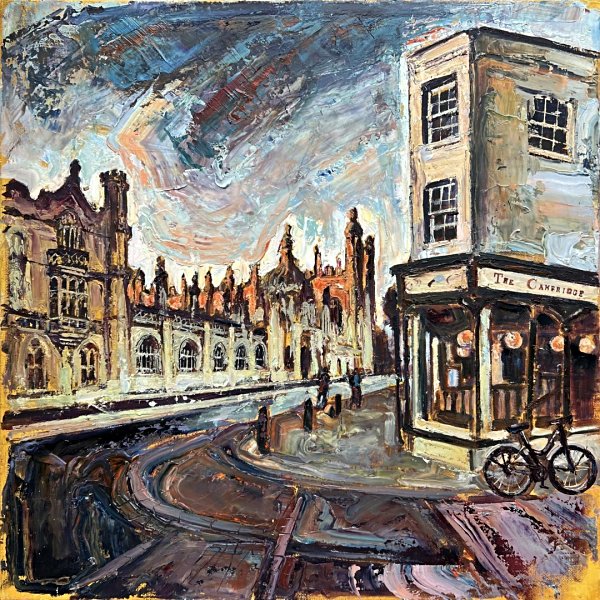 Susan Isaac - Fractured Light over King's College, Cambridge