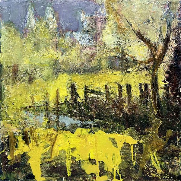 Susan Isaac - Southwell Minster from Squires Pond